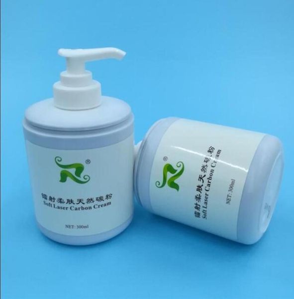 2022 neuestes Ankunftszubehör Teile 300 ml Weichlaser Carbon Cream -Gel für ND YAG Haut Rejuvenation Behandlung Wirkliche Slimming M8092252