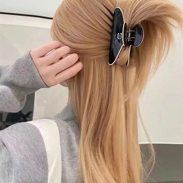 Косая прическа для волос прическа прическа для волос Barrettes Hair Clips New Barrettes Роскошные дизайнерские ювелирные ювелирные украшения