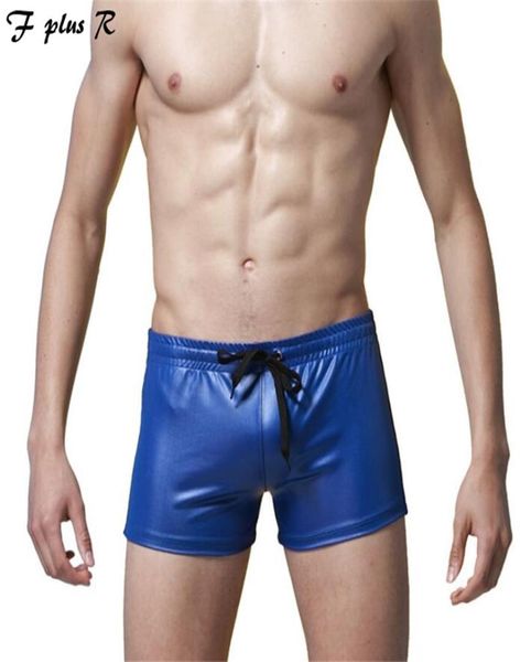 F Plus R Männer039s Kunstleder Badebohnenboxer Trunksbeach Badeanzüge Schwimmmänner Board Surf Boxers Shorts5507946