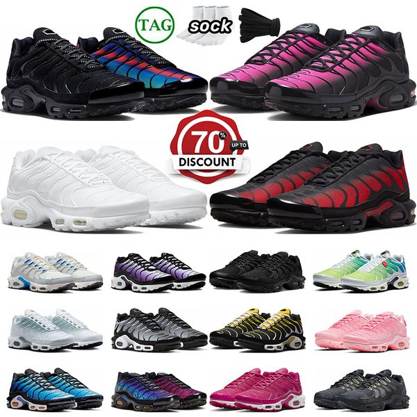 Terrascape Plus TN 3 Running Shoes TNS Mens Womens Treinadores Unidade Tripla preta preta branca Atlanta criada