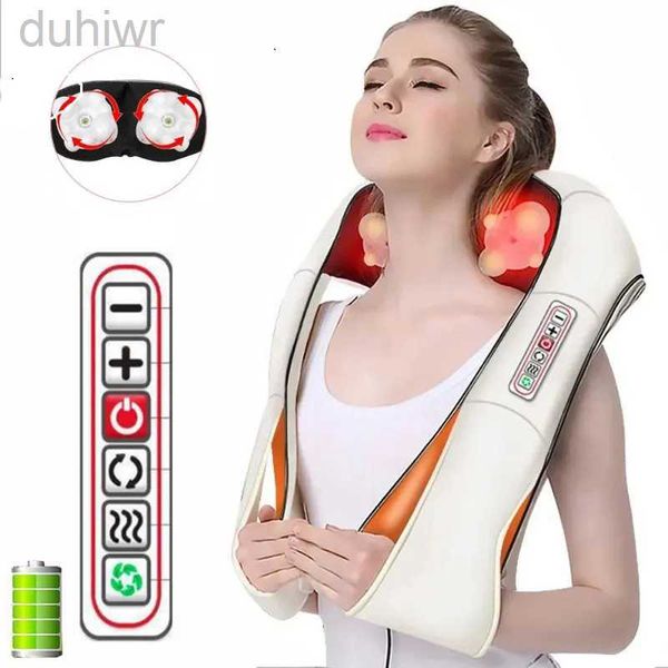 Massager completo Massager 3D Electric a forma a U sul collo a forma di massaggio a infrarossi a infrarossi spalla spalla spalla Shiatsu Massager Auto casa MASSAGER 240407