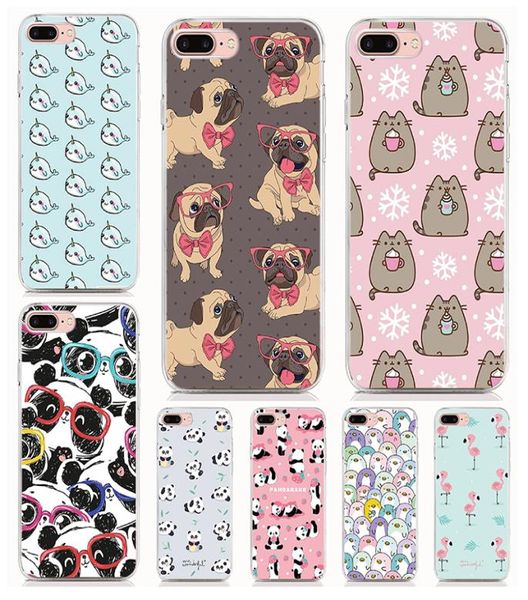 Per Google Pixel 2 3 xl 3xl 2xl 3A xl 4 xl Case TPU Modello di stampa TPU Funny Animal Case di telefono di alta qualità2952030