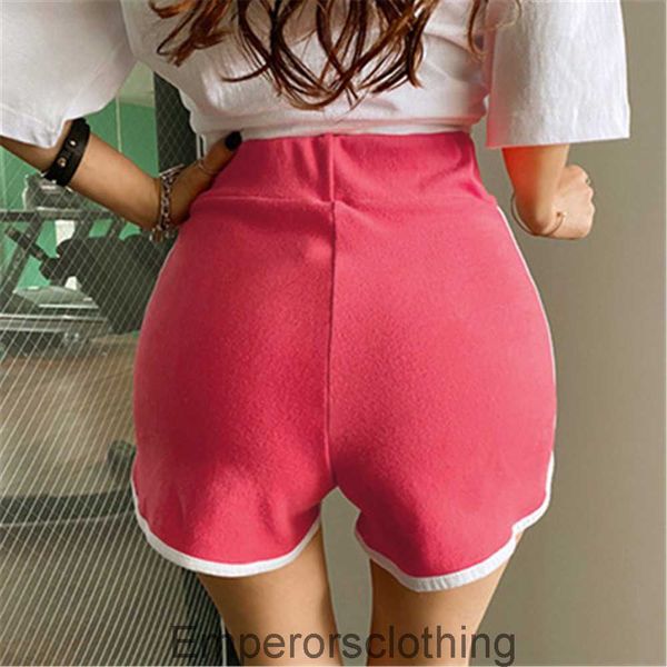 Koreanische Version Slim Fit Shorts Student Runnant Hosen Kurz lässig Strand Hothosen Home Sport Fitness Yoga Hosen Damen Sommerhosen