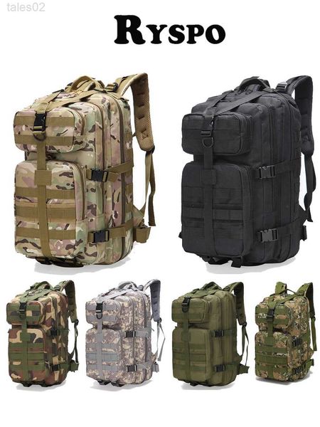 Sacos multifuncionais 30L/40L 1000D Nylon Outdoor Tactical Backpack Adequado para homens e mulheres caminhando acampando viagens de caça de pesca YQ240407