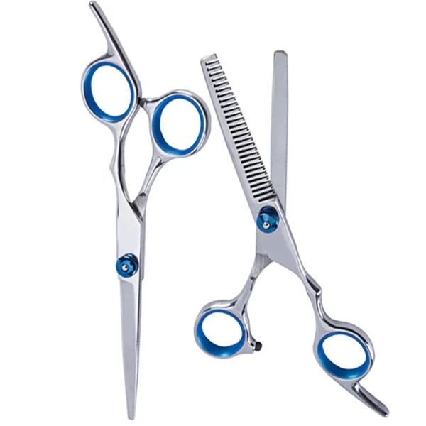 Forbici da 6,0 pollici professionisti per le forbici per parrucchiere a taglio a taglio sottile cesoie piatte per parrucchiere salone acconciatura per capelli.