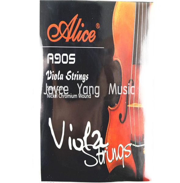 ALICE A905 Nickel Chromium Wound Viola Strings Set di 4 corde 2615947