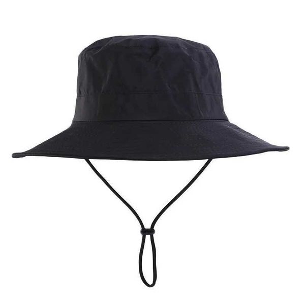Chapéus de aba larga balde unissex verão dobrável sol chapéu de pescador para homens esportes ao ar livre camuflagem de camufla