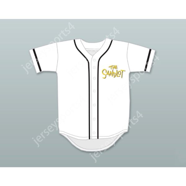 Benny the Jet Rodriguez 30 Jersey da baseball La parte superiore cucita di sabbia