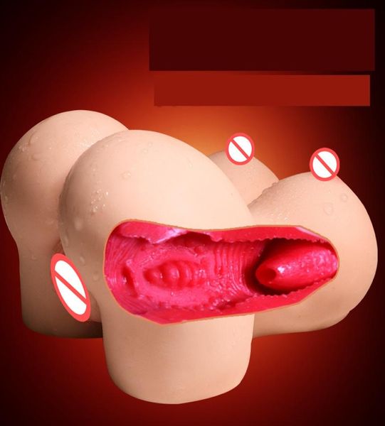Супер мужской мастурбатор искусственной реалистичной куклы с большой грудью Компактная киска влагалище Анус взрослые мастурбация секс -игрушка для мужчин 3517679886