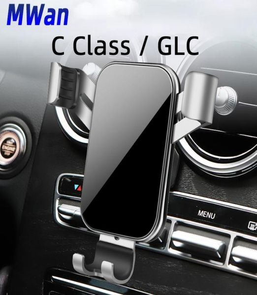 Servitore di telefonia mobile per auto Stand GPS Navigation Bracket per Mercedes CClass W205 GLC W253 Interior5799886