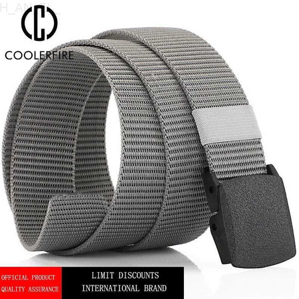 Cintos mens e feminino de nylon fita tática de designer casual de jeans de jeans Belt de alta qualidade cinto militar cinto de tecido HB041c240407