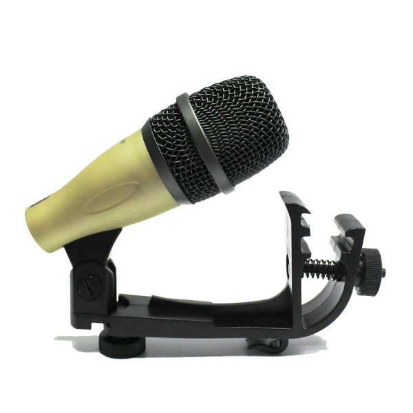 Microfones Q72 SNARE TOM TOM DRUM MICROPOLONE PERCussion Instrument Kit Dinâmico Cic com suporte de suporte fixo