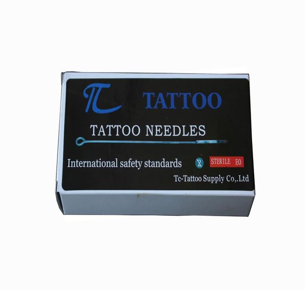 50 pezzi shader rotondo usa e getta sterilizzato aghi da tatuaggio 9rs droptattoos e pittura per il corpo yl2540356