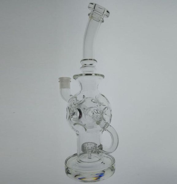 Новый стиль стеклянная водяная труба Dab Масляные установки переработка Fab Horles Bongs Лучшее качество кальян 1369238