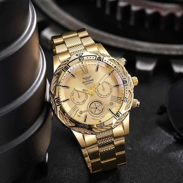 Andere Uhren Punkstil Large Dial Mens Quartz Watch Freizeit Luxusmarke Hochwertige Herren Arms Army Watch Relogios Maskulino Montre Hommel240403