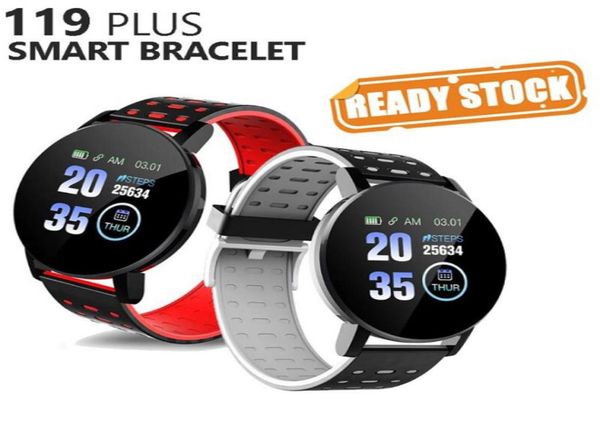 pulseiras relógios inteligentes ID119Plus Bluetooth Sport Watches Mulheres Ladies Rel Gio com Câmera SIM CARTO ANDROID Android PK M5 M54984466