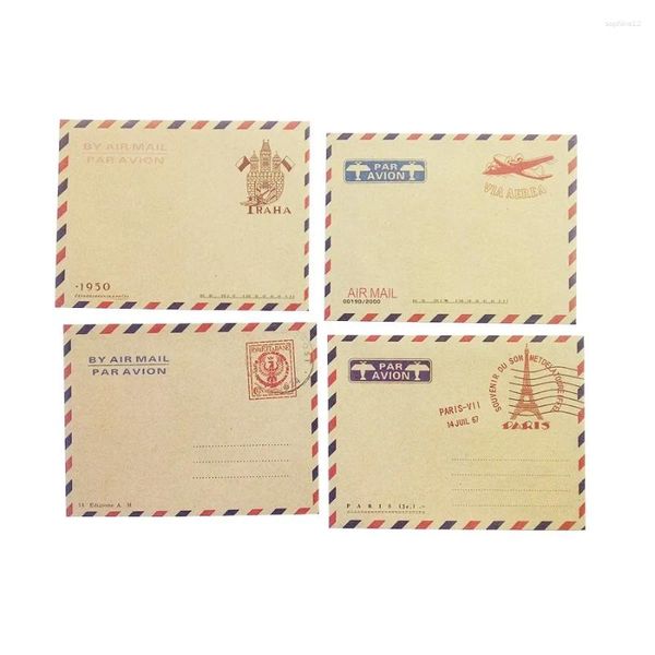 Embrulho de presente 10 PCs/lote 96 73mm Moda FOTO Mini papelaria envelope Estilo romântico Envelope Holding Cartão postal envelopes