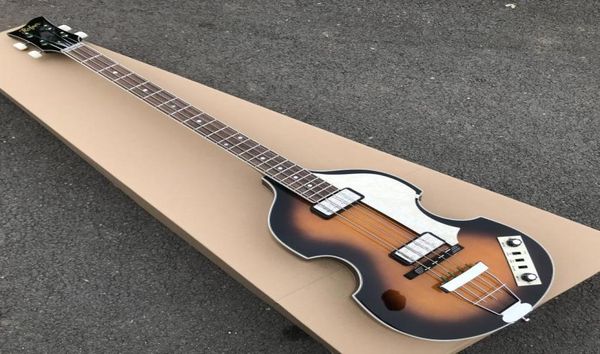 Vintage Hofner Contemporary Series Bass Guitar HCT 5001 Модель Basse Top Caffence 5001t Bajo7602080