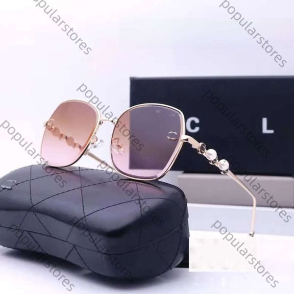 Chanells Sunglasses Designer Chanells Glasses Woman Pilot polarizada Glasses Sun Glasses feminino