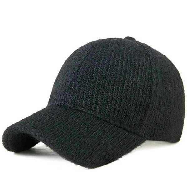 Ball Caps взрослые зима Big Size Baseball Cap Lady Theple Defated Hats Dad Outdoors Sport Hat Men Snapback 55-59 см 60-65 см Q240403