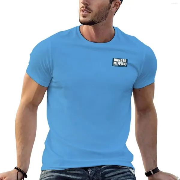 Herren Tanktops Dunder Mifflin Inc- Das Büro-T-Shirt Plus Size T-Shirts Custom Shirt Short Sleeve Tee Männer
