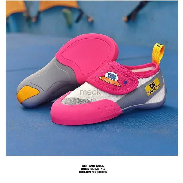 Atletiche per bambini all'aperto Scarpe sportive di arrampicata da roccia professionale Nuove scarpe da arrampicata per interni per bambini princi