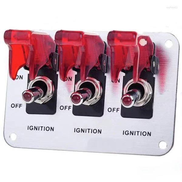 Teaware Sets Racing Switch DC12V 20A Painel de balancim de carro com indicador de LED vermelho