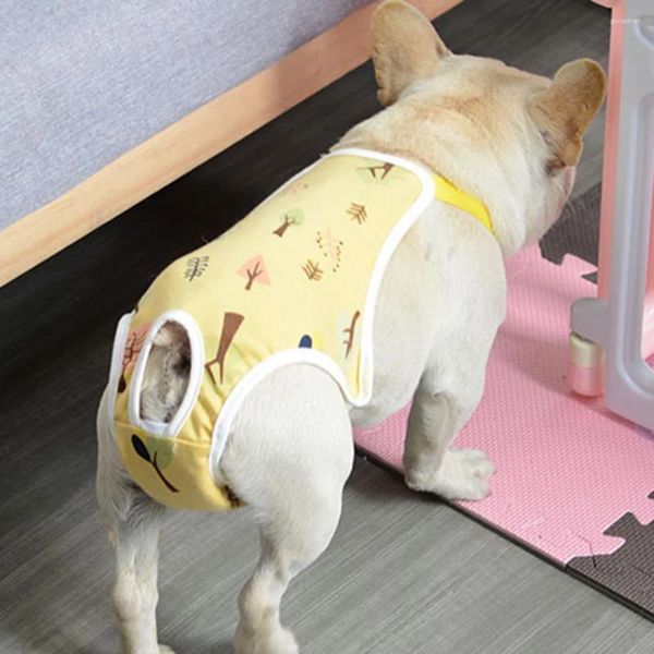 Abiti da cane morbido abito da recupero per cani femmine anti -leccatura per animali domestici camicia fisiologica