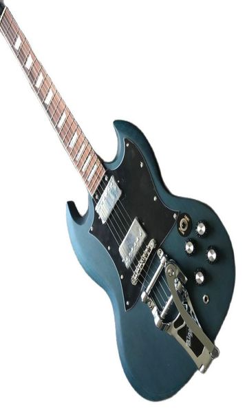 6String Red Sandalwood Tuning Fork Matte Electric Guitar Entrega Exclusiva Produtos 3557200