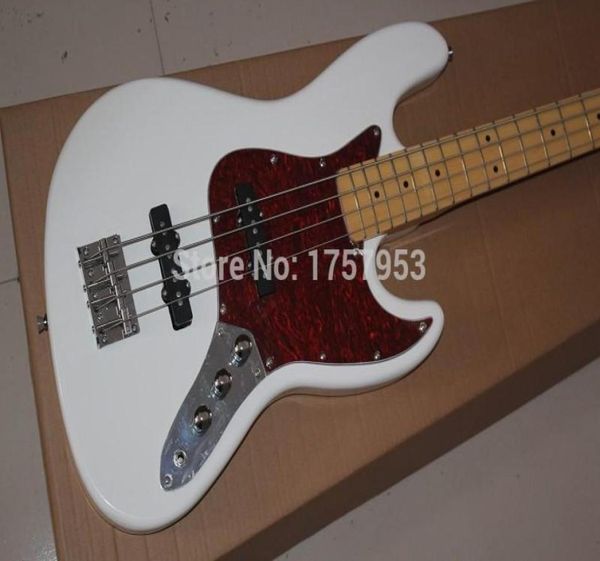 Factory Custom Shop 2015 Новое прибытие F 4 Strings Bass Guitar White Jazz Guitar Electric Bass Guitar 3 239924558