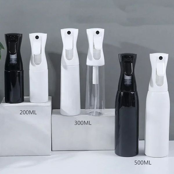 Bottiglie a spruzzo ad alta pressione 200/300/500 ml bottiglie ricaricabili annaffiatura a nebbia continua può salone di acqua di salone di salone