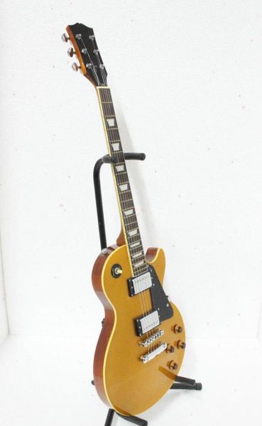 Custom Shop Goldtop Solid E -Gitarren -Top -Musikinstrumente4934084