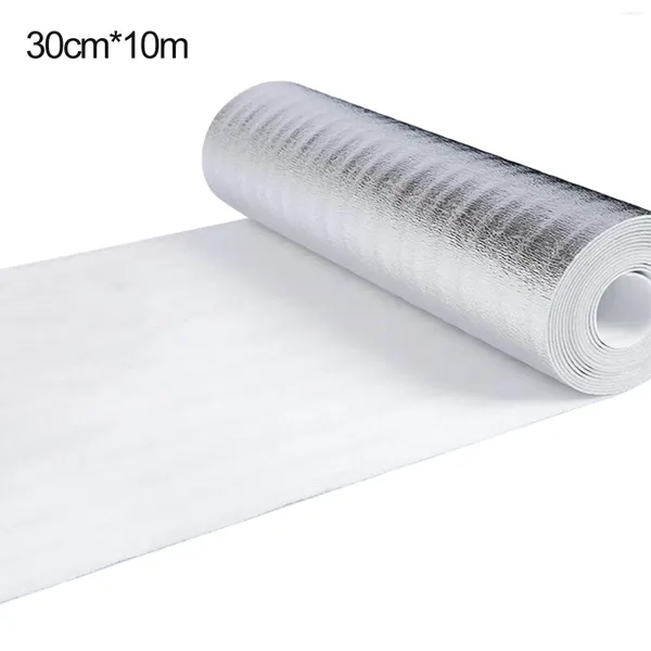 Decken 5/10m Kühler Reflexionsfilm Aluminiumfolie Wärme Heizung Isolierung Hardware Home Decor Tool 30/40/50 cm Breite Decke