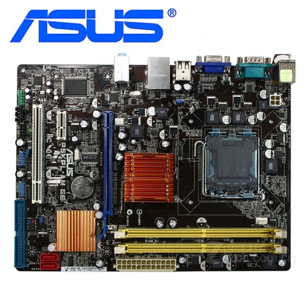 Материнские платы Asus p5kplam SE Материнские платы LGA 775 DDR2 4GB для Intel G31 P5Kplam SE Настольный пастбища Systemboard SATEA SATA II PCIE X16 Используется