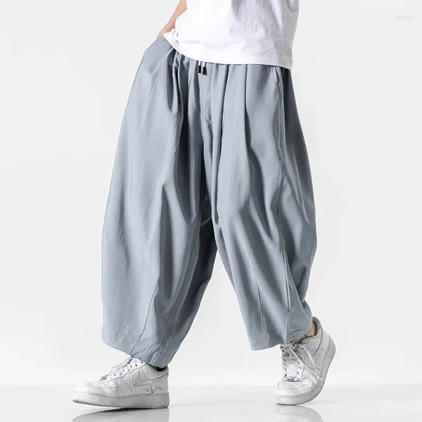 Pantaloni da uomo primavera estate da uomo casual baggy haren uomini abbigliamento jogger pantaloni