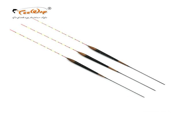 Fischerei Tackle 3pcslot Balsa Holzfischerei Schwimmer Holz Float Bobber Driftlake und Reservoir Fischerei Float1860775