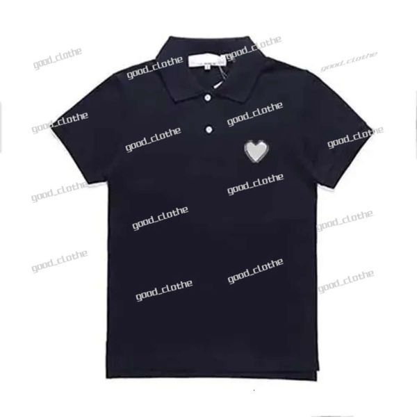 CDG Fashion Herren spielen T -Shirt Designer Red Heart Commes Casual Women Shirts des Badge Garcons High Quanlity T -Shirts Baumwolle Stickerei Amis T Shirt 532