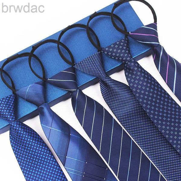 Neck Ties Mens Professional галстук бесплатно узел 8 см ленивый галстук на молнии 7 см. Формальная рабочая галстук