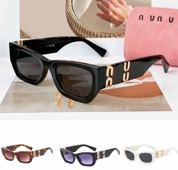 Óculos de sol Oval quadro de óculos solares Designer Personalidade resistente à radiação Feminino Retro de óculos Retro Placa de alta qualidade