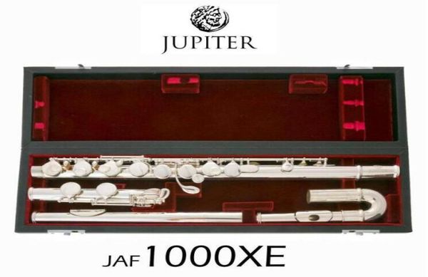 Тайвань Юпитер JAF1000XE ALTO FLUTE с прямыми и изогнутыми головными соединениями и механизмом разделения 3112098