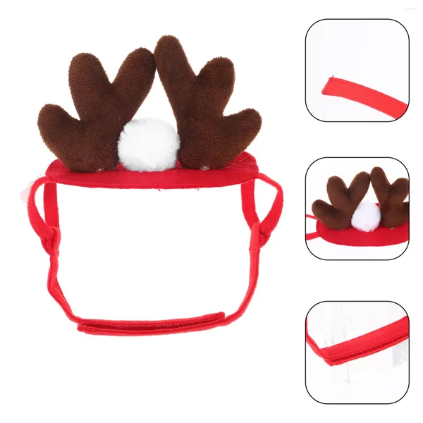 Abbigliamento per cani Abbigliamento Accesso per capelli Accessorio per animali domestici Costume Propseronstrestre Caspi di testa di Natale Arte per gatti Cosplay Cat Decor