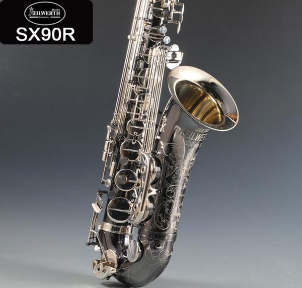 Deutschland JK SX90R Keilwerth Tenor Saxophon Schwarzer Nickel Tenor Saxa Top Professional Musikinstrument mit Fall 95 Copy4262498