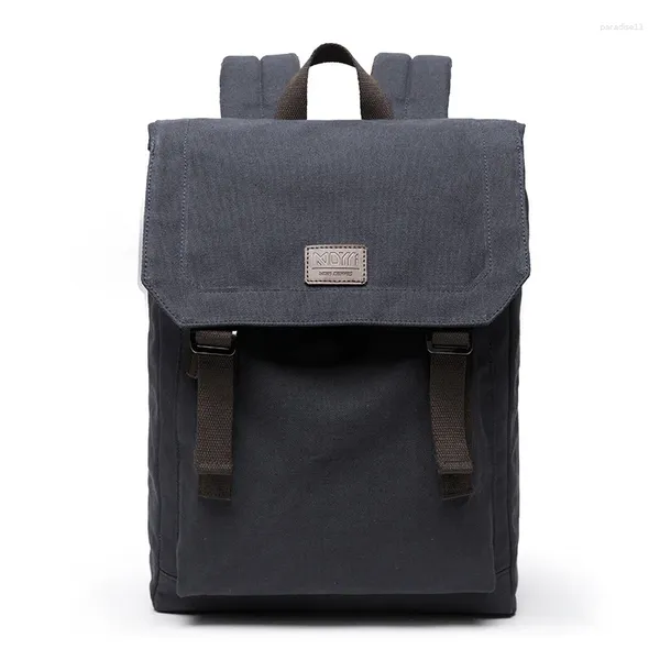 Backpack Backpack Backpack Marca de moda masculina Estilo Júnior High School School School Canvas Bag Print