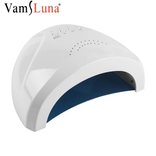 Lâmpada UV de clipe 48W com função de luz LED rápida do secador para unha dos pés e utilidades de unha em casa