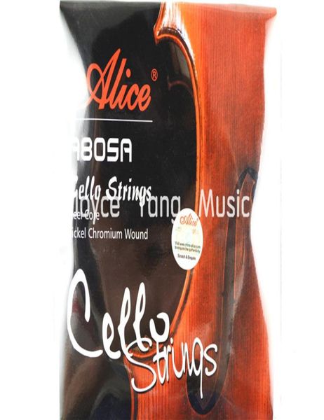 Alice A805A Core de níquel de níquel Strings de violoncelo de níquel de 4 cordas Wholes9098614