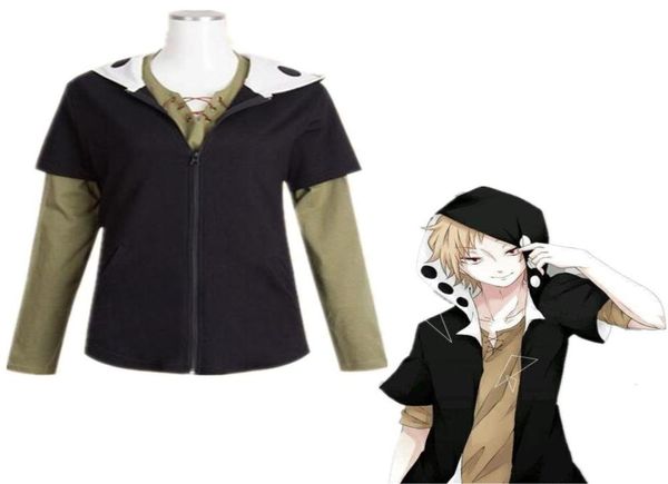 Giappone Anime Touhou Project Kano Shuuya Costume Costume Halloween con cerniera lunghe manica lunga con cappuccio asiatico taglia 2409054