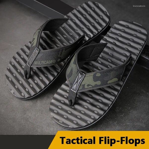 Freizeitschuhe Taktische leichte Flip-Flops Multi-Layer Composite Technology Nicht-Schlupf-Sohle Biegung ohne Verformung weich und komfortabel