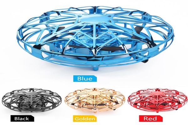 2021 Yeni Mini Helikopter RC UFO Dron Uçak El Algılama Kızılötesi RC Quadcopter Elektrik İndüksiyon Oyuncakları Çocuklar İçin Drone1640249