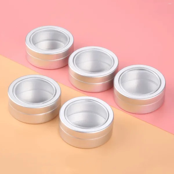 Bottiglie di stoccaggio 5pcs 25/60 // 80/100 ml Cream Jar contenitori di labbra cosmetici Impianti Derocali Deroca