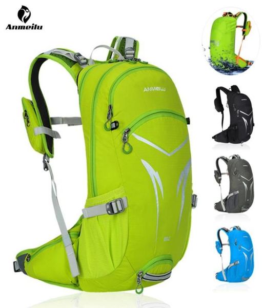 Anmeilulu 20L Bicycle BackpackMoutain Racconciatura da sacca per sale da arrampicata con zaino per ciclismo a prova di copertura piovana senza sacca d'acqua MX1707648